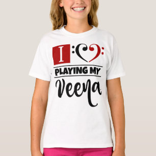 Camiseta Corazón limpio y grosero que me encanta tocar mi v