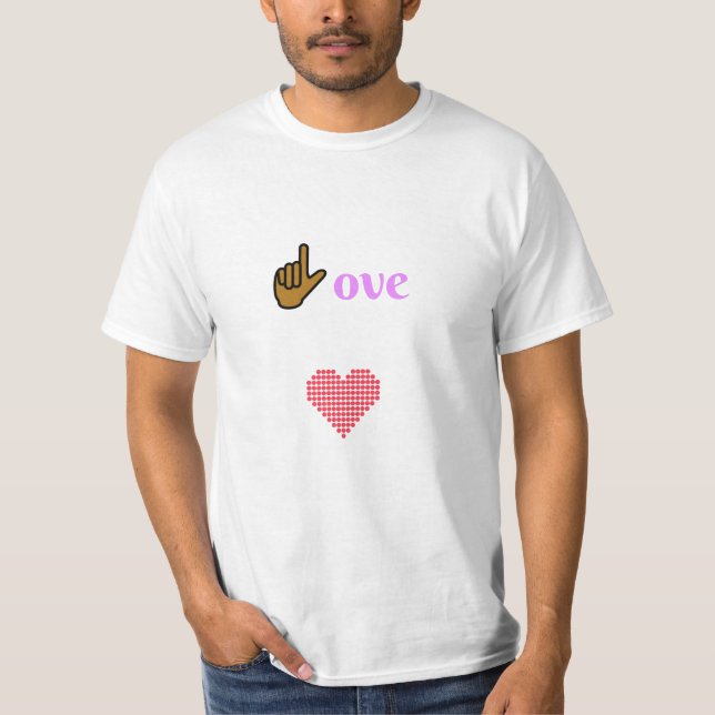 Camiseta Corazón Lleno de Amor (Anverso)