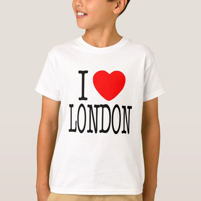 CAMISETA CORAZÓN LONDRES (Anverso)