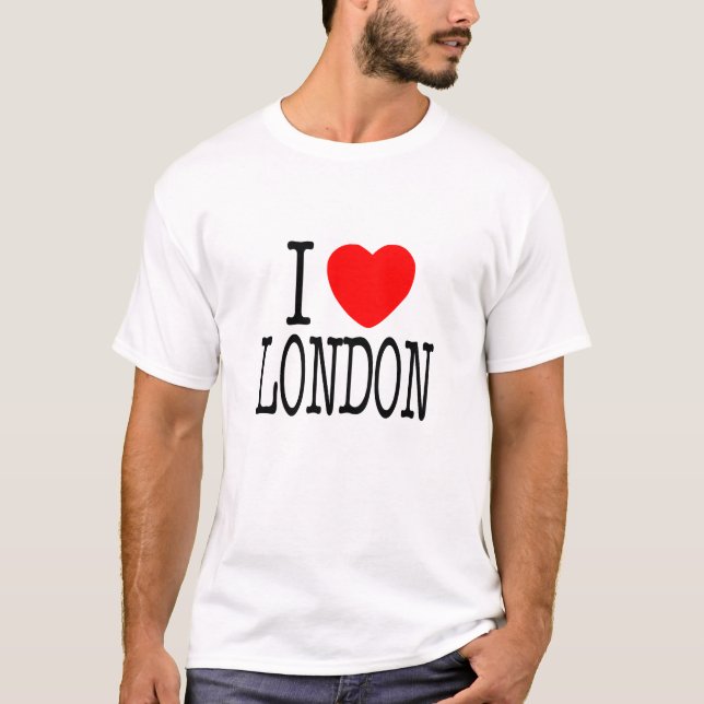 CAMISETA CORAZÓN LONDRES (Anverso)