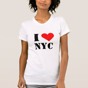 Camiseta Corazón Me encanta Nueva York