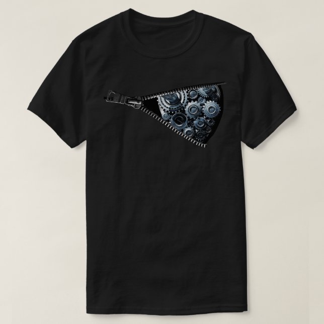 Camiseta Corazón mecánico (Diseño del anverso)