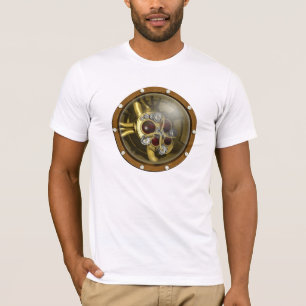 Camiseta Corazón mecánico de Steampunk