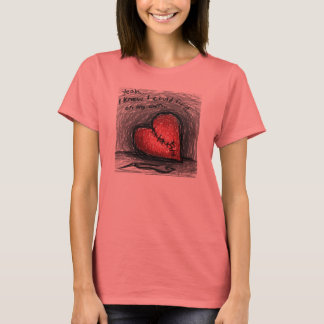 Camiseta Corazón mentido
