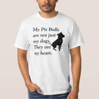 Camiseta Corazón mi pitbull