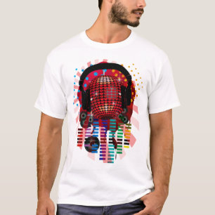 CAMISETA CORAZÓN MIRRORBALL