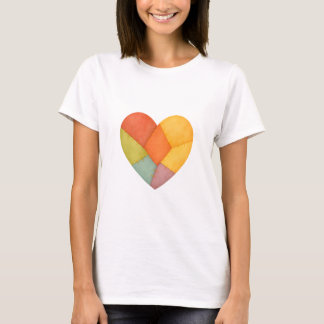 Camiseta Corazón Mosiaco