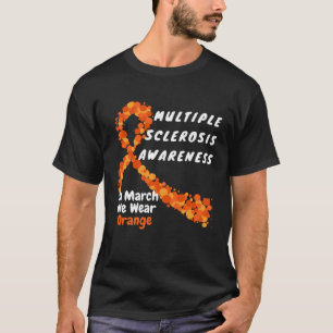 Camiseta Corazón MS Múltiples Esclerosis Sensibilización Ma