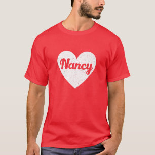 Camiseta Corazón Nancy - Nombres Y Corazones, Amo A Nan