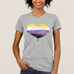 CAMISETA CORAZÓN NO BINARIO