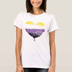 CAMISETA CORAZÓN NO BINARIO