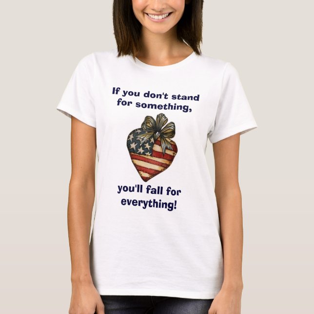 CAMISETA CORAZÓN PATRIÓTICO (Anverso)