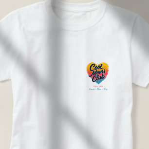 Camiseta Corazón personalizado del "Club de Madres Geniales