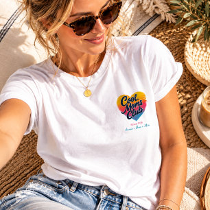 Camiseta Corazón personalizado del "Club de Madres Geniales