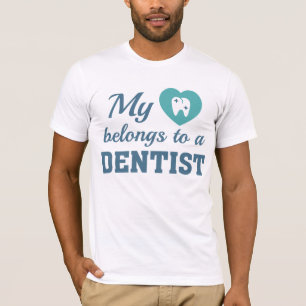 Camiseta Corazón Pertenece Dentista