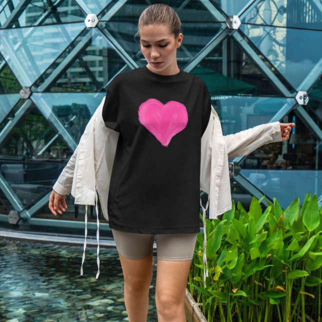 Camiseta Corazón pintado (Subido por el creador)
