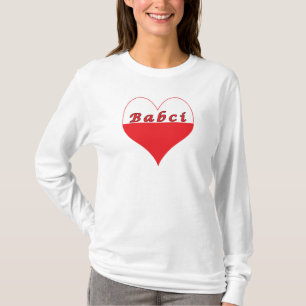 Camiseta Corazón polaco de Babci