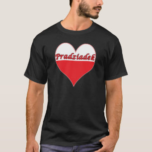 Camiseta Corazón polaco de Pradziadek