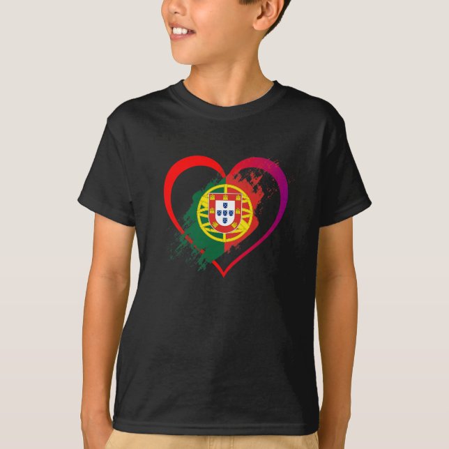 Camiseta Corazón portugués (Anverso)