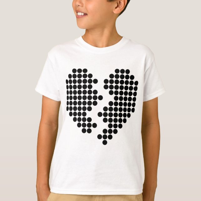 Camiseta Corazón quebrado (Anverso)