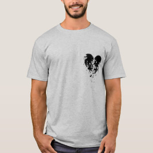Camiseta Corazón quebrado - alas del ángel