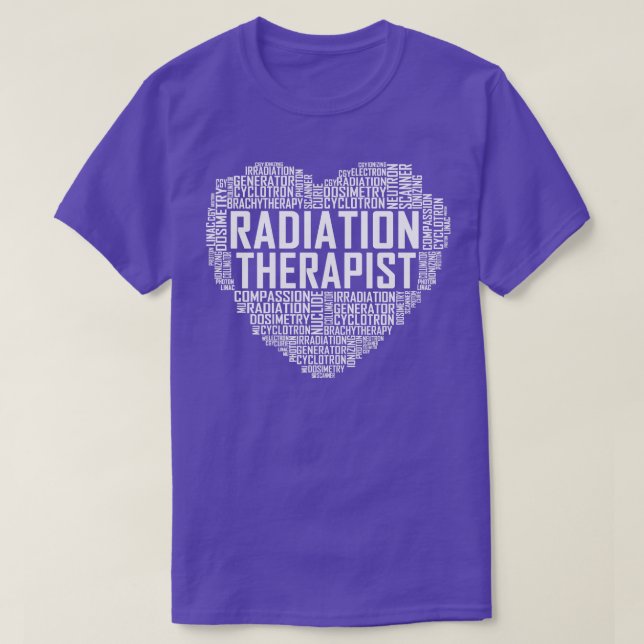 Camiseta Corazón Radiante Terapista (Diseño del anverso)