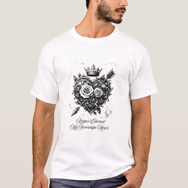 Camiseta Corazón Real (Anverso)
