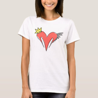 Camiseta Corazón real