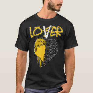 Camiseta Corazón relámpago con goteo más perdedor 4s coinci