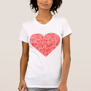 Camiseta Corazón reunido - modificado para requisitos