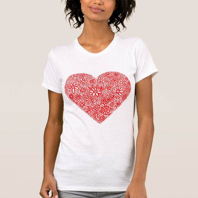 Camiseta Corazón reunido - modificado para requisitos (Anverso)
