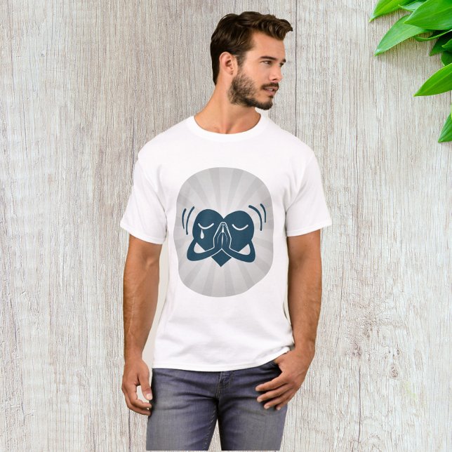 Camiseta Corazón rezando (Subido por el creador)