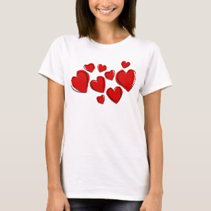 Camiseta Corazón rojo