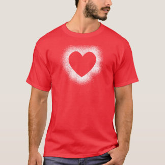 Camiseta Corazón rojo