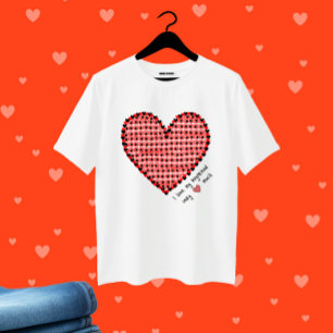 Camiseta Corazón rojo