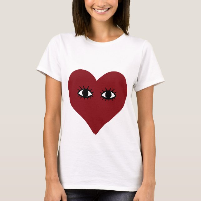 Camiseta Corazón Rojo (Anverso)
