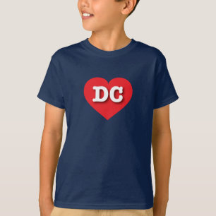 Camiseta Corazón Rojo DC - Amo DC