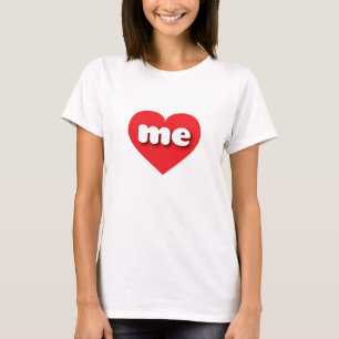 Camiseta Corazón rojo de Maine - Me amo