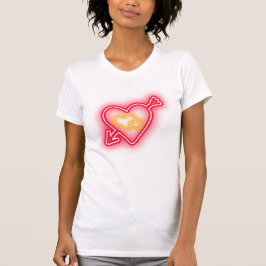 Camiseta Corazón rojo de San Valentín