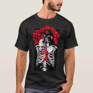 Camiseta Corazón Rojo de Sangre