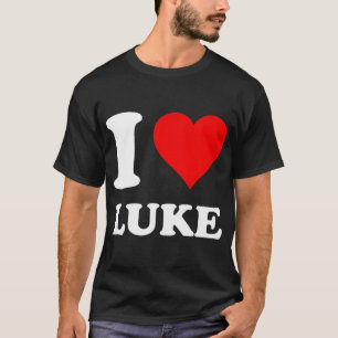Camiseta Corazón Rojo Me Encanta Luke