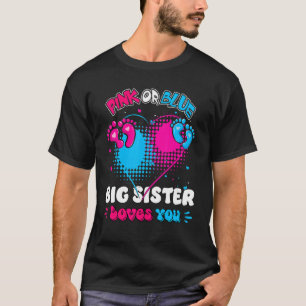 Camiseta Corazón Rosa O Azul Gran Hermano Ama A La Ducha Ge
