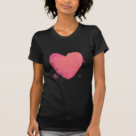 Camiseta Corazón rosado