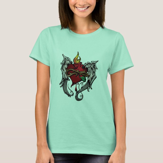 Camiseta Corazón roto (Anverso)