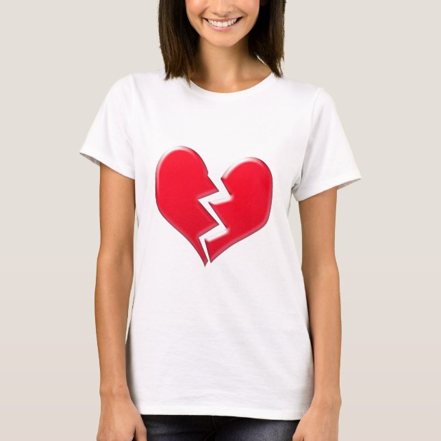 Camiseta Corazón roto (Anverso)