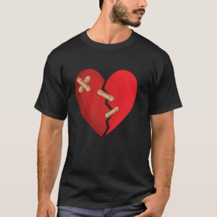 Camiseta Corazón Roto Conciencia Única Corazón Des