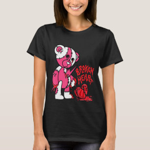 Camiseta Corazón roto Sneaker Match 14 Shocking Pink