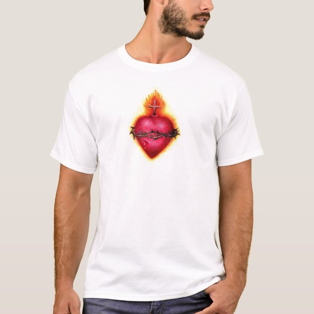 Camiseta Corazón sagrado (Anverso)