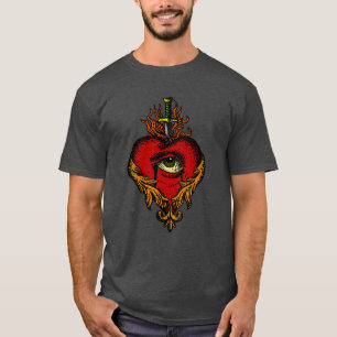 Camiseta corazón sagrado
