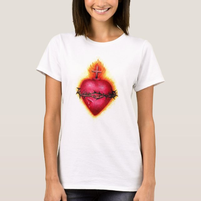Camiseta Corazón sagrado (Anverso)
